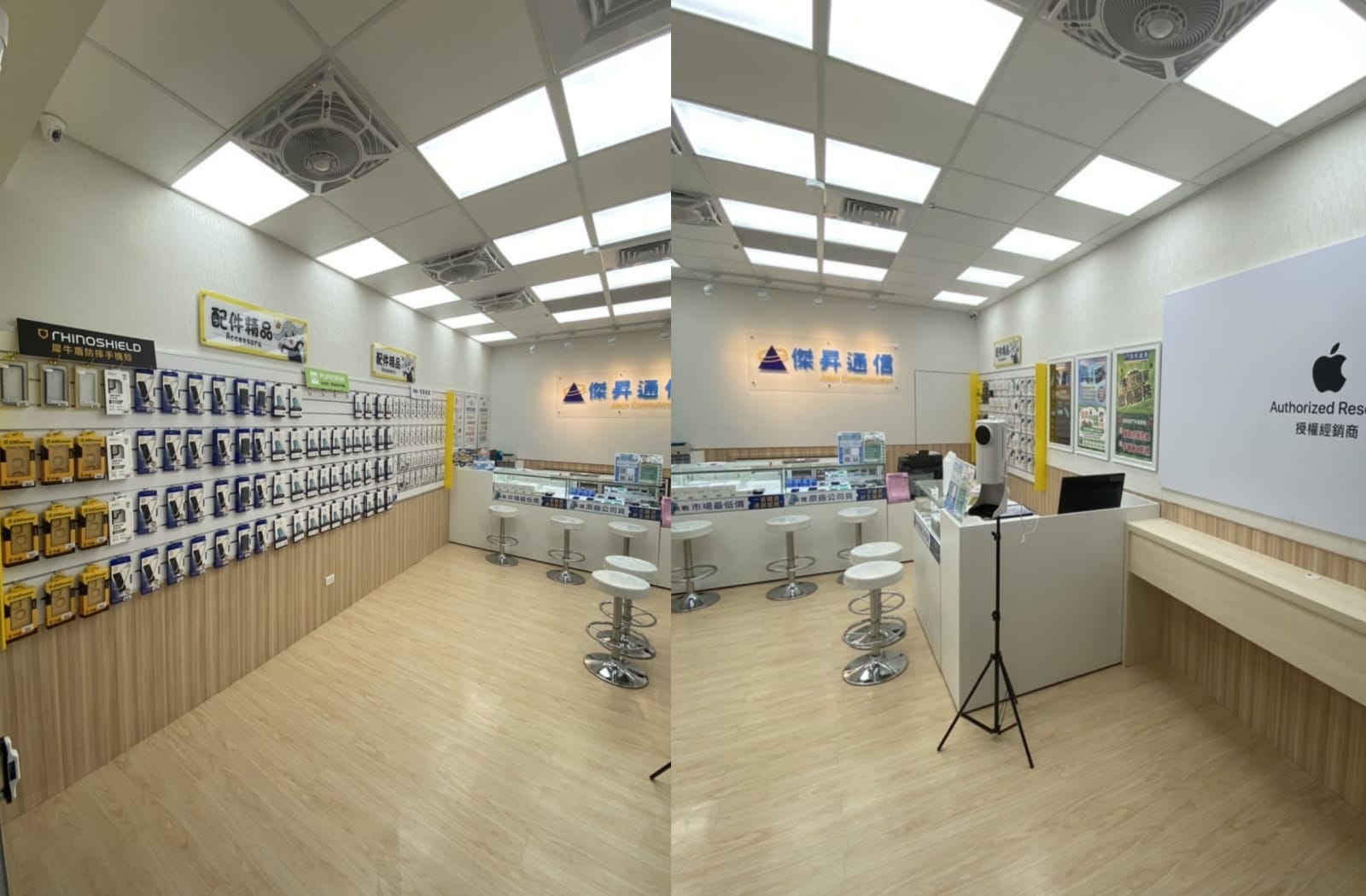 傑昇通信成立於1986年，至今已在台經營超過35年，總共展店超過100間直營門市