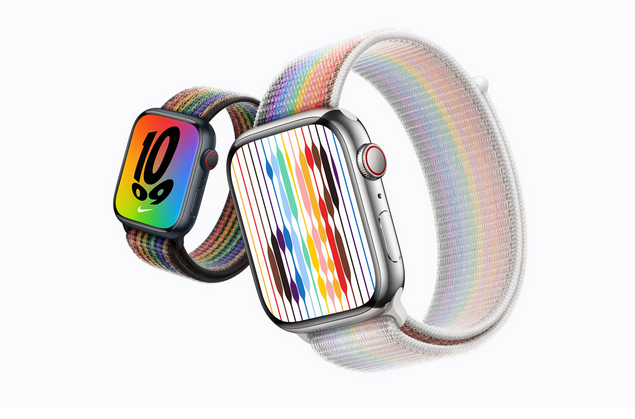 【快訊】慶祝同志驕傲月！Apple Watch 新款彩虹錶帶曝光