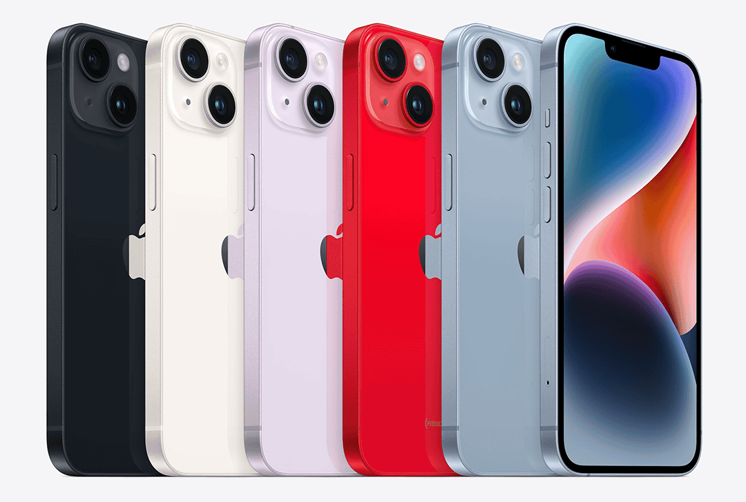 iPhone 14 Plus vs iPhone 13螢幕與外觀顏色差異