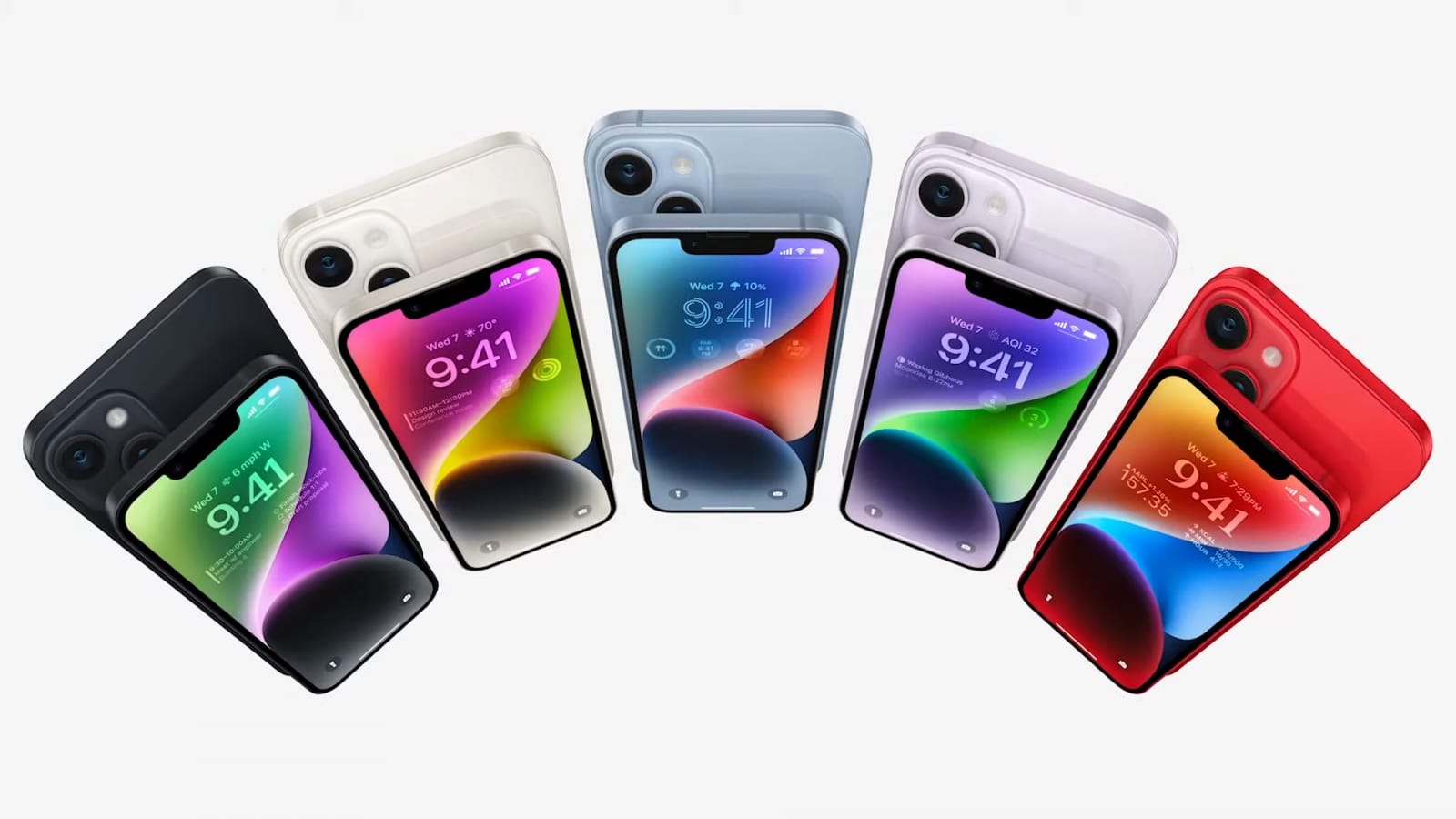 iPhone 14 vs iPhone 14 Plus螢幕與外觀顏色差異