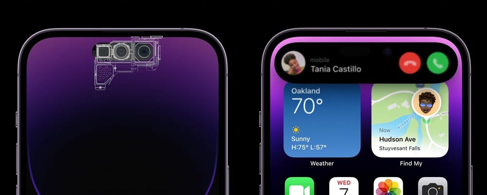 iPhone 14 Pro vs iPhone 13 Pro螢幕與外觀顏色比較
