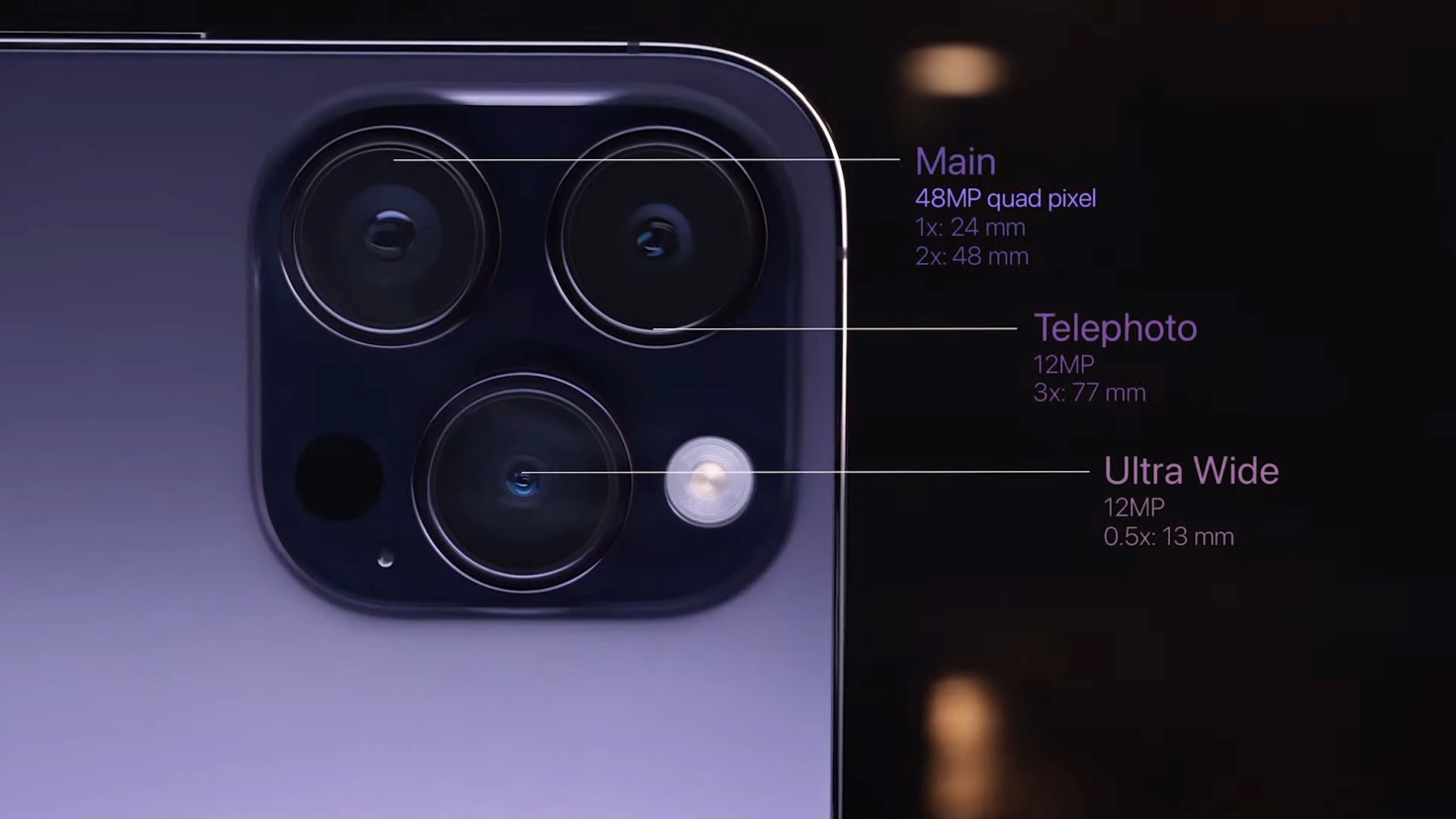 iPhone 14 Pro／14 Pro Max相機拍攝功能差異
