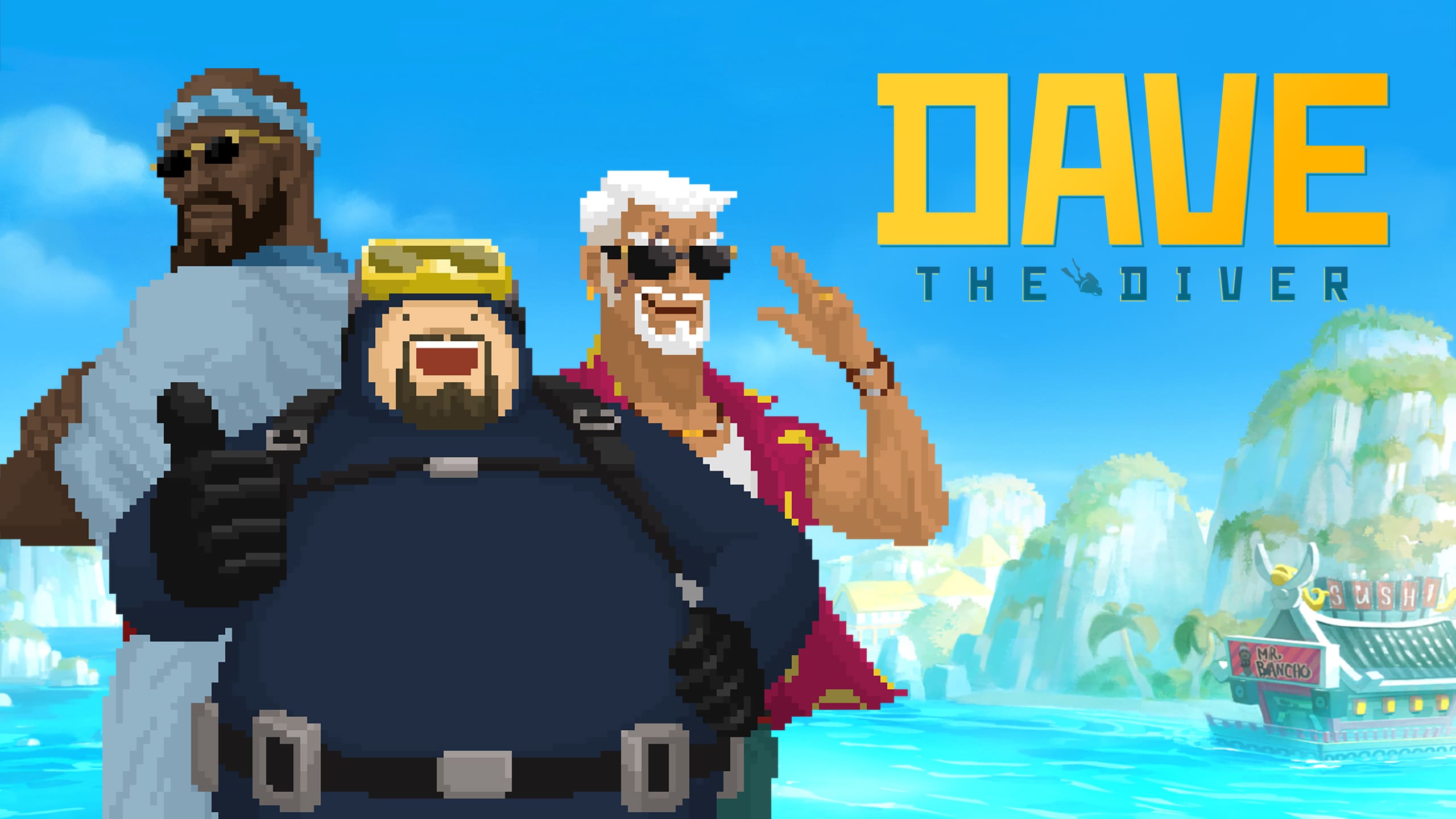 DAVE THE DIVER潛水員戴夫遊戲畫面展示，精神時光屋精神小品。