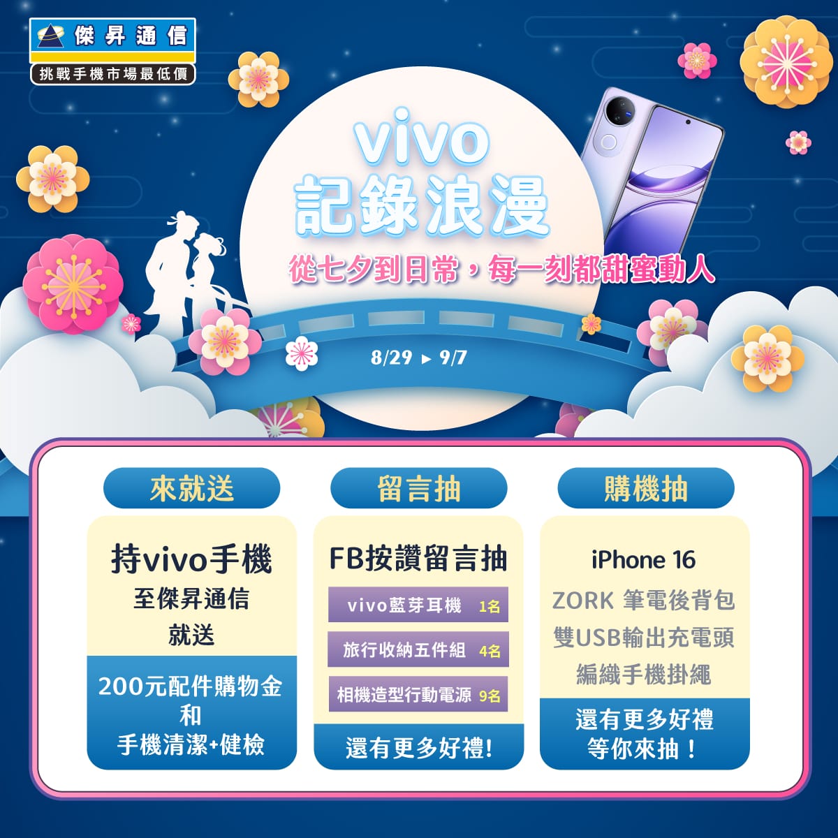 【品牌週】用vivo記錄浪漫~從七夕到日常，每一刻都甜蜜動人
