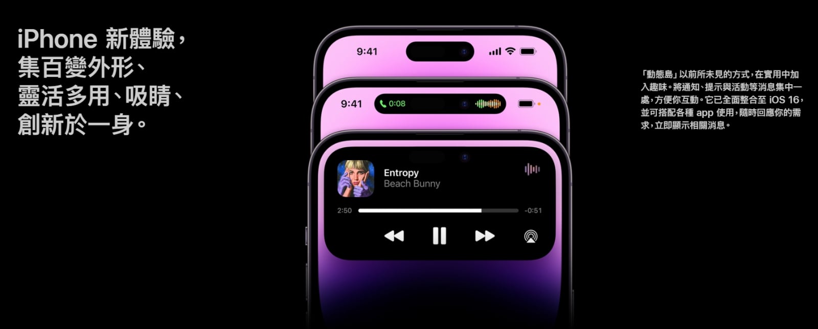 iPhone 14 Pro/14 Pro Max動態島 iPhone 14 Pro/14 Pro Max動態島