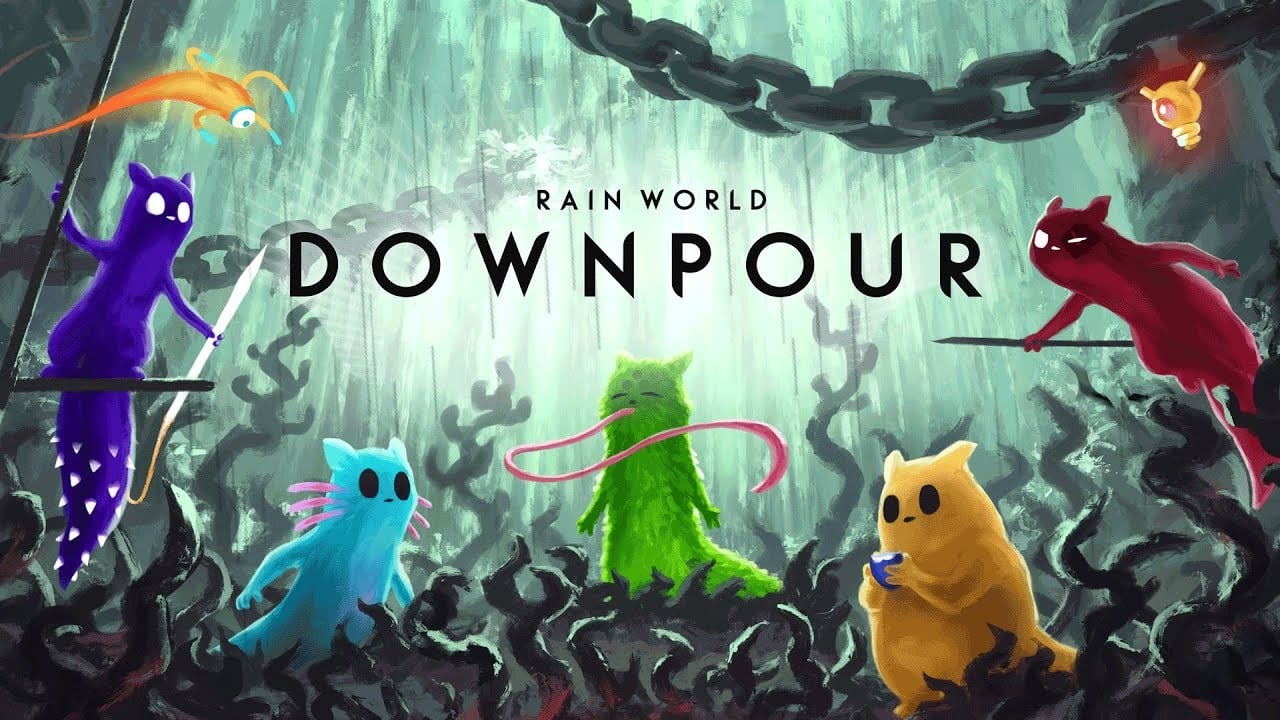 Rain World雨世界遊戲畫面展示，硬核生態模擬生存遊戲。