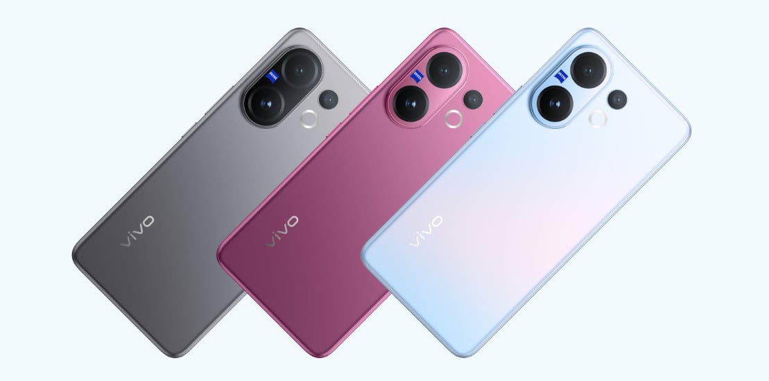 vivo V60 手機外觀設計展示