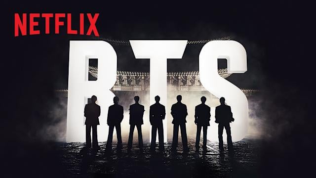 BTS 2026回歸演唱會直播宣傳照，防彈少年團於網飛全球同步。