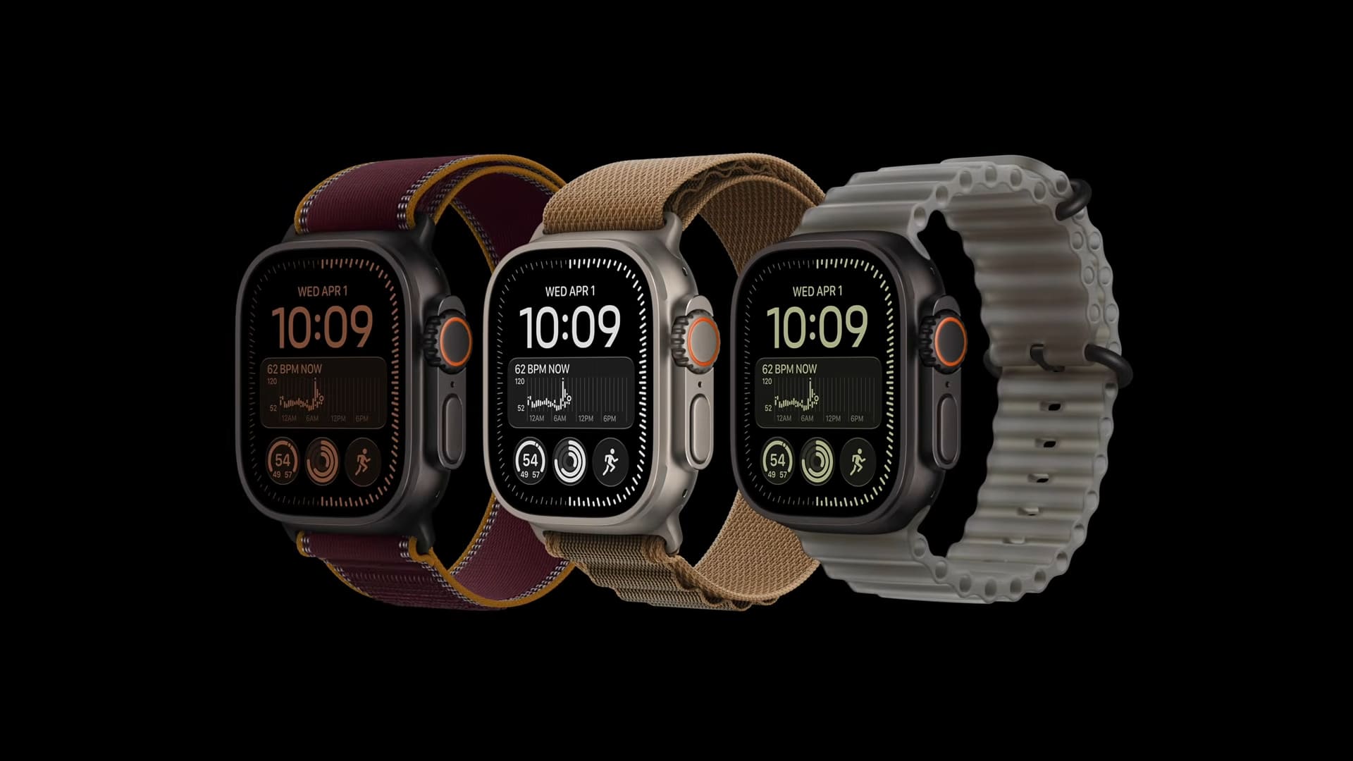 Apple Watch Ultra 4外觀設計展示,專業戶外運動智慧手錶。