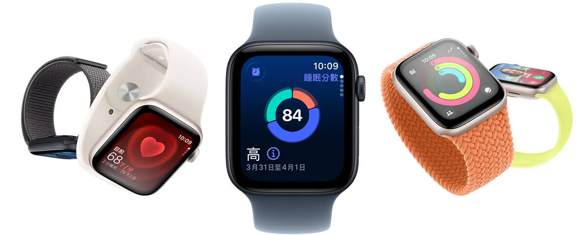 Apple Watch SE 3代 (44mm) GPS版 Apple Watch SE 3代 (44mm) GPS版 形象圖展示