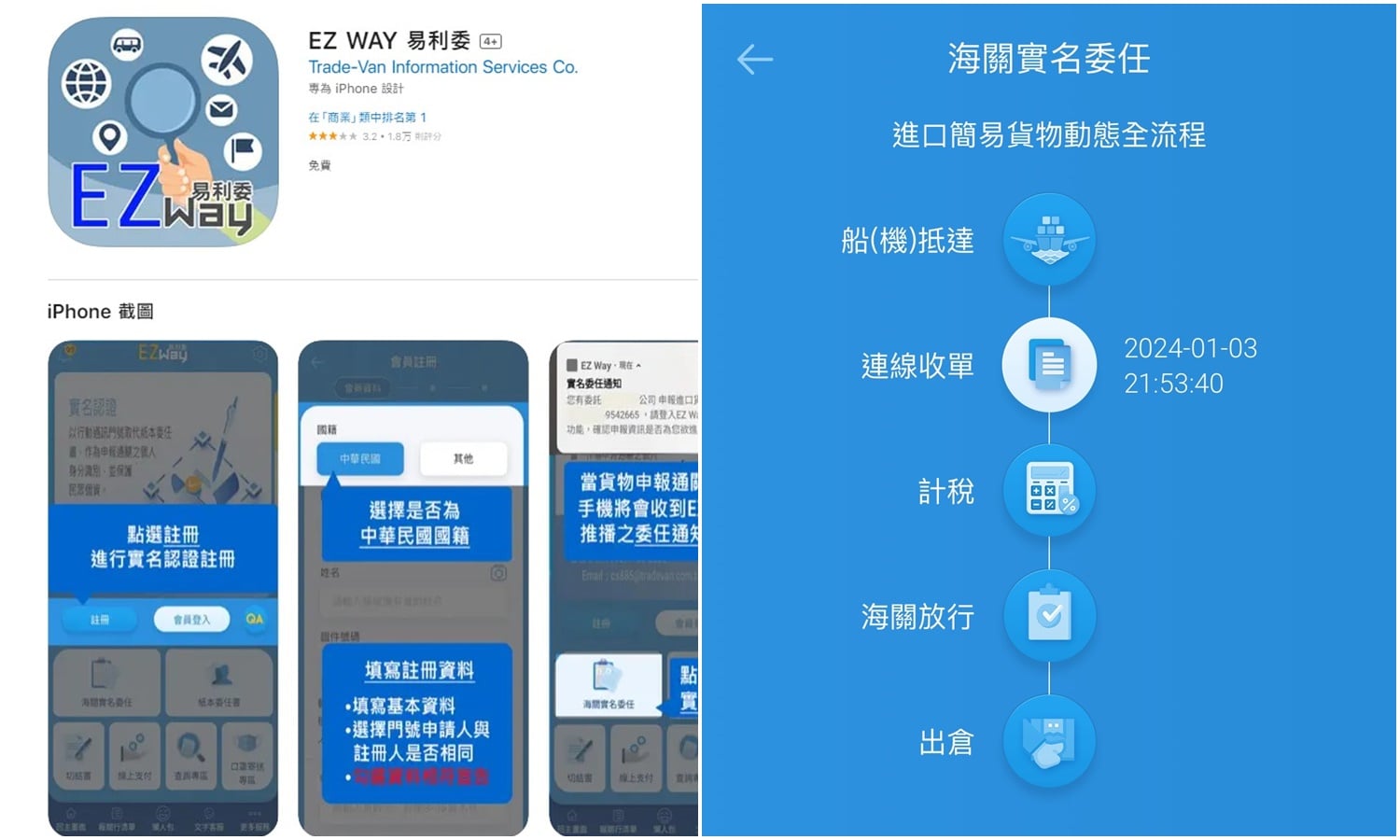 【科技新知】怎麼查詢「EZway易利委」清關進度？連線收單是什麼意思？