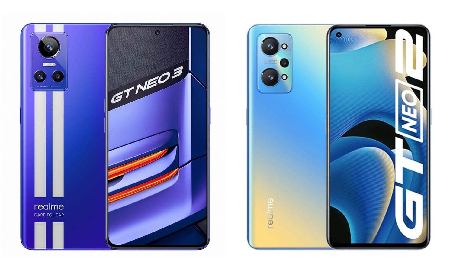 【機型比較】realme GT Neo3和GT Neo2差在哪裡？規格特色整理一次看！