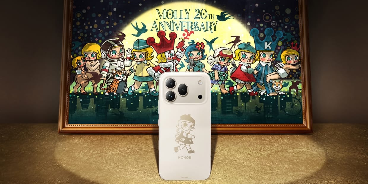 HONOR 600 Pro (12G/512G) MOLLY HONOR 600 Pro (12G/512G) MOLLY限量款 形象圖展示