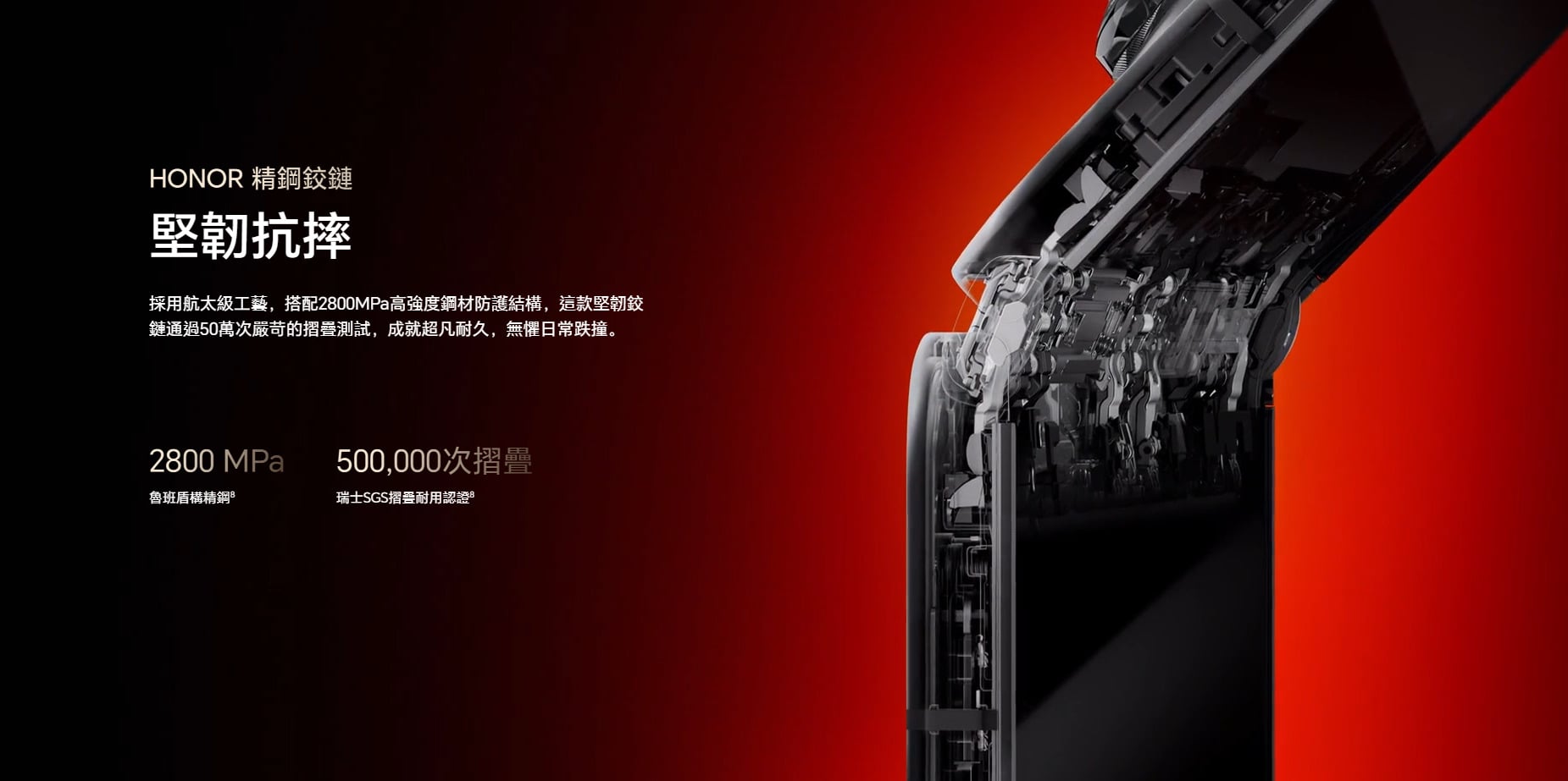 HONOR Magic V6 堅韌抗摔
