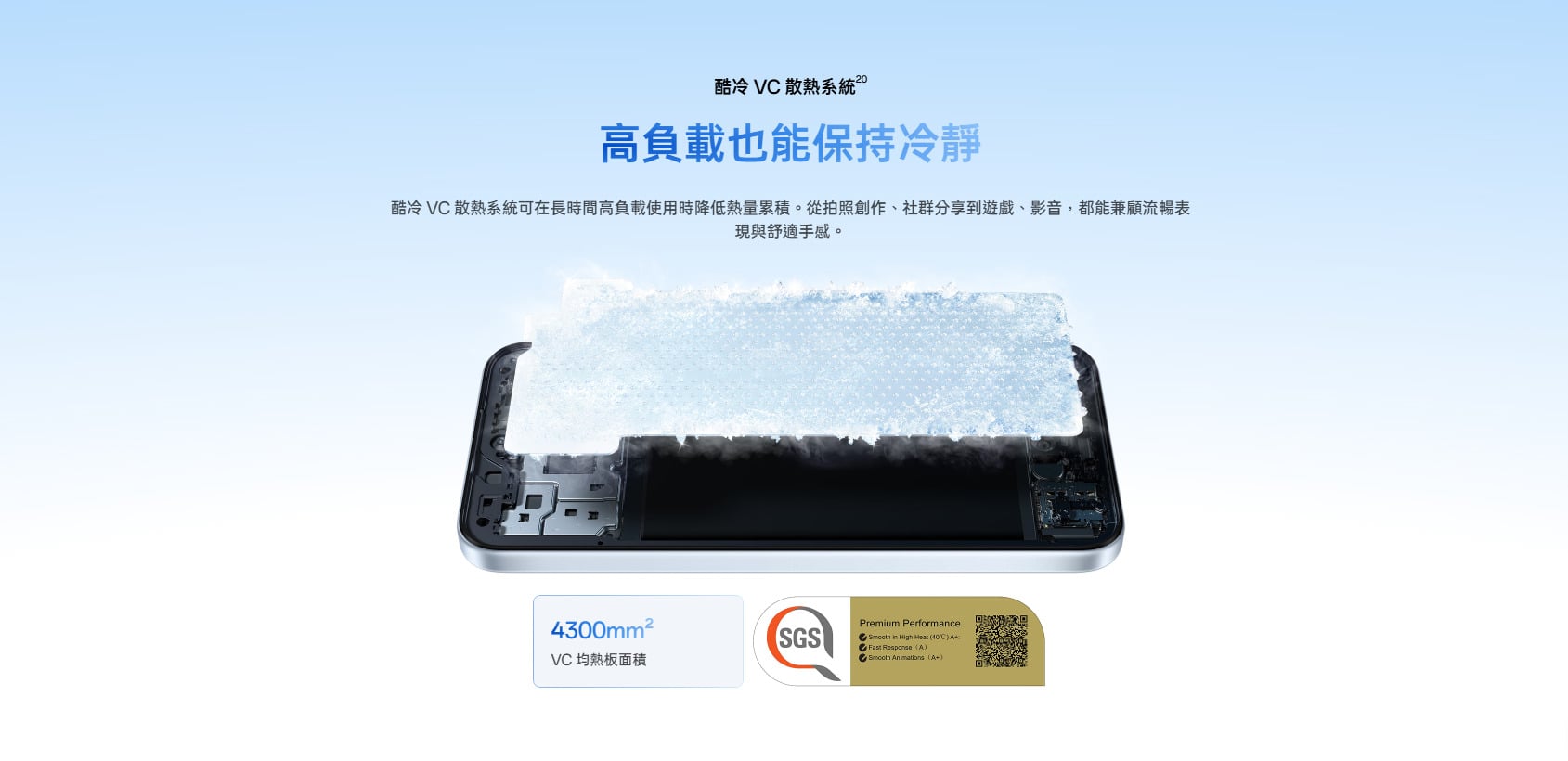 OPPO A7 Pro VC 散熱系統