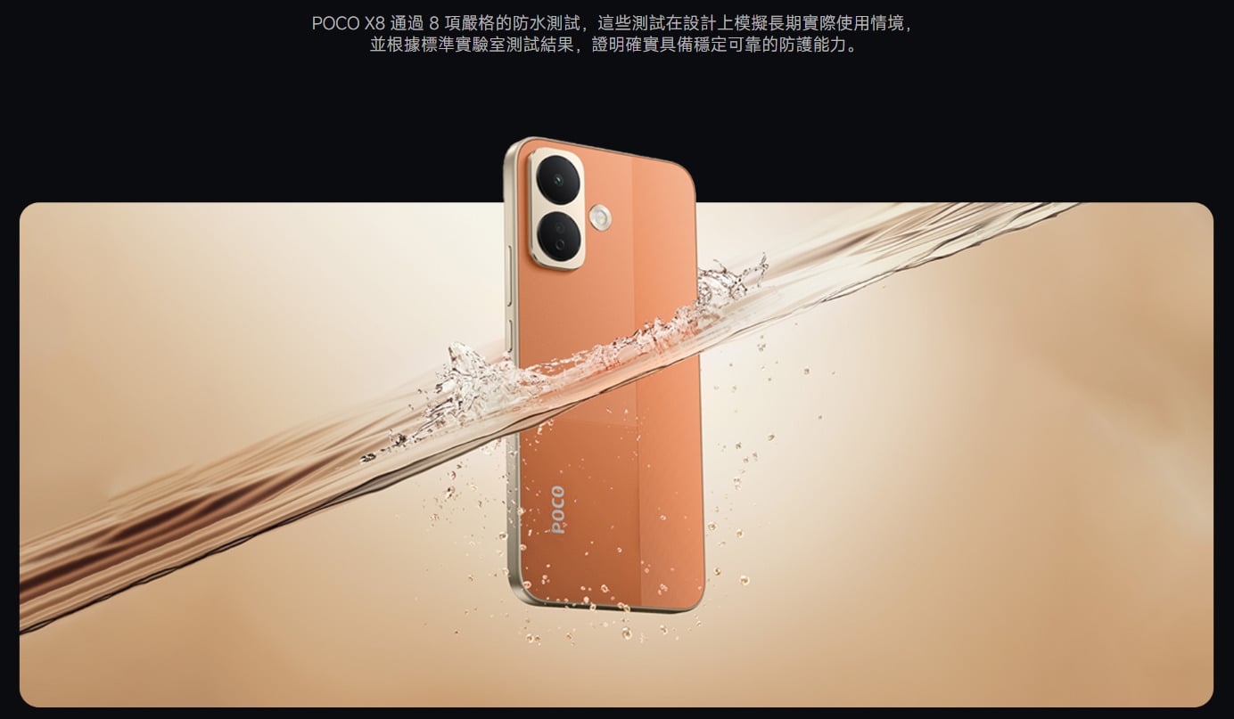 POCO X8 IP