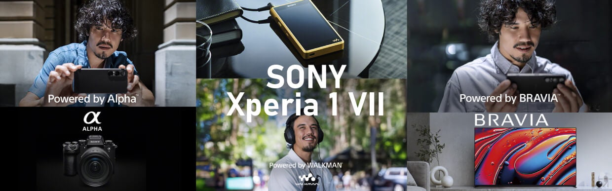 Sony Xperia 1 VII (12G/256G) Sony Xperia 1 VII (12G/256G) 形象圖展示