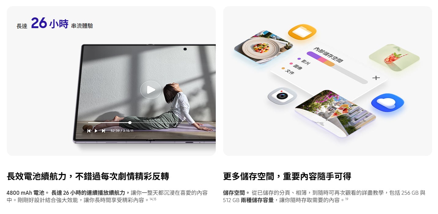 三星 Z Fold8 電池