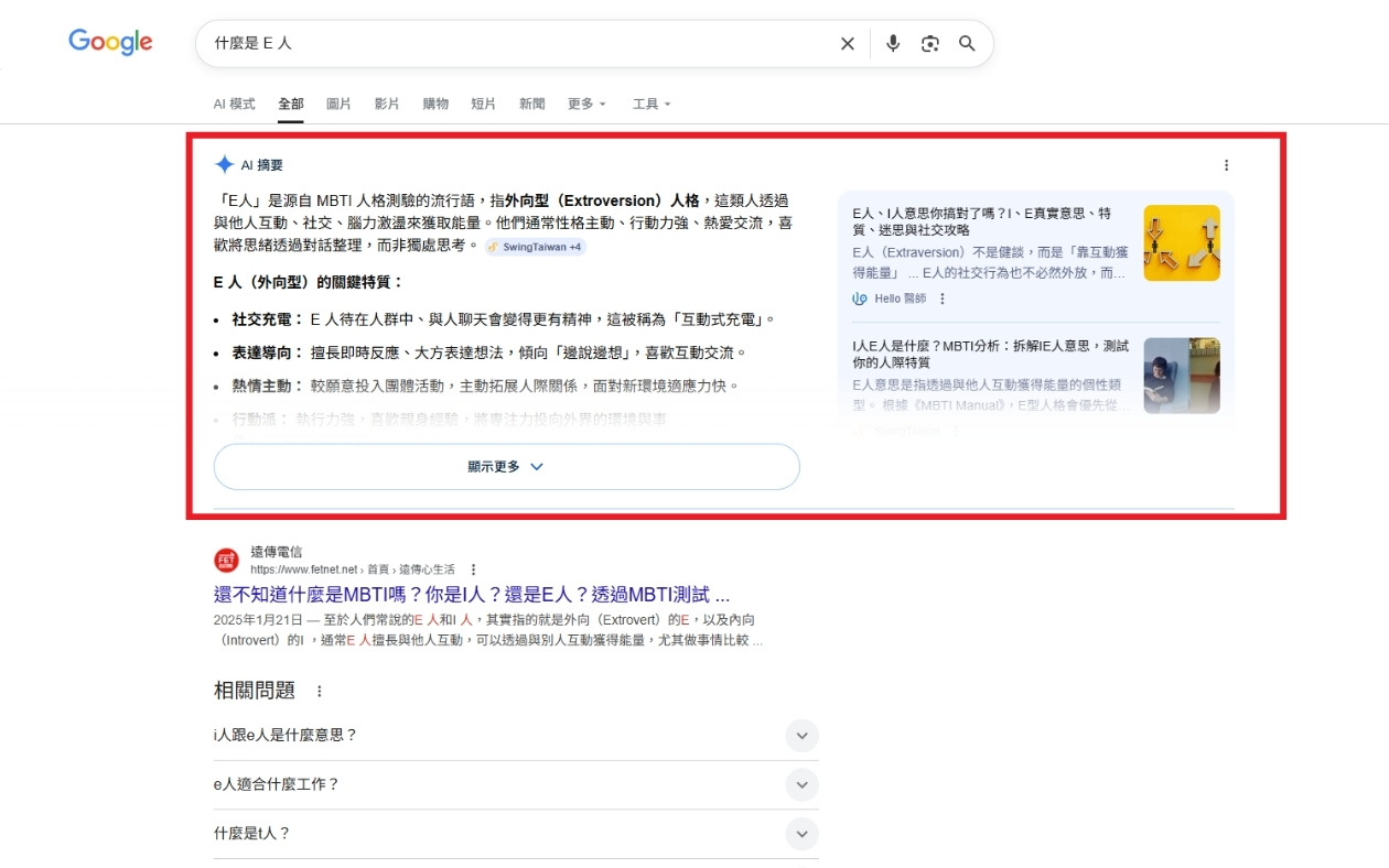 AI overview 介紹