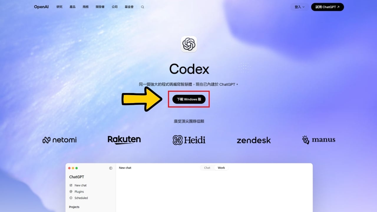Codex 開始使用教學-1