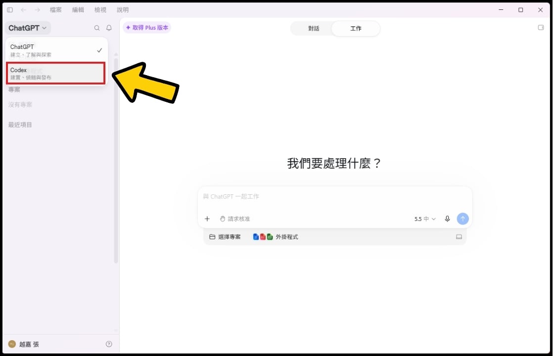 Codex 開始使用教學-2