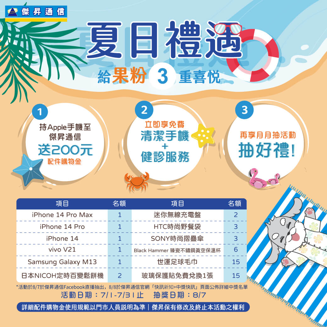 傑昇通信挑戰手機市場最低價~保證全新原廠公司貨~一家購買 終身服務