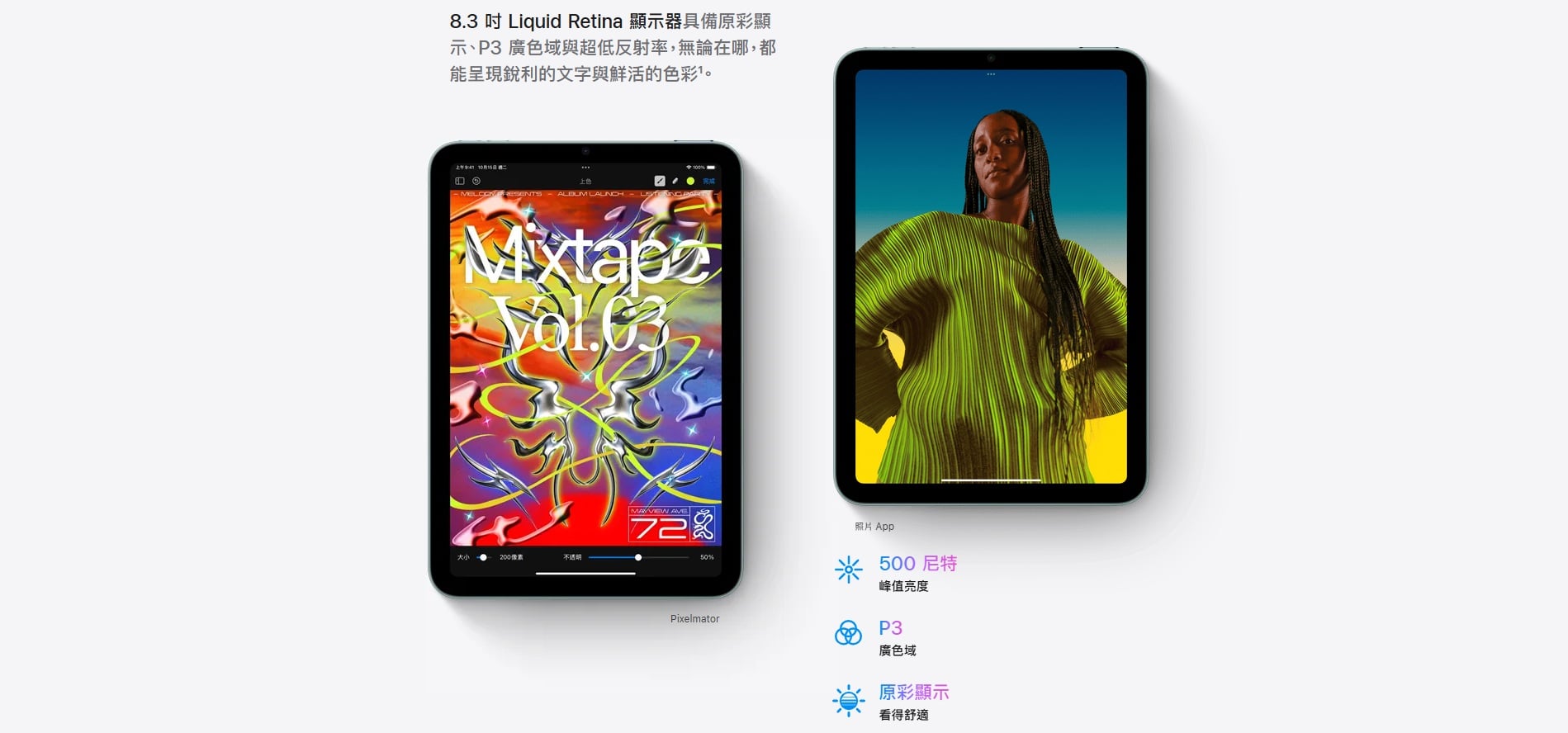 iPad mini 螢幕
