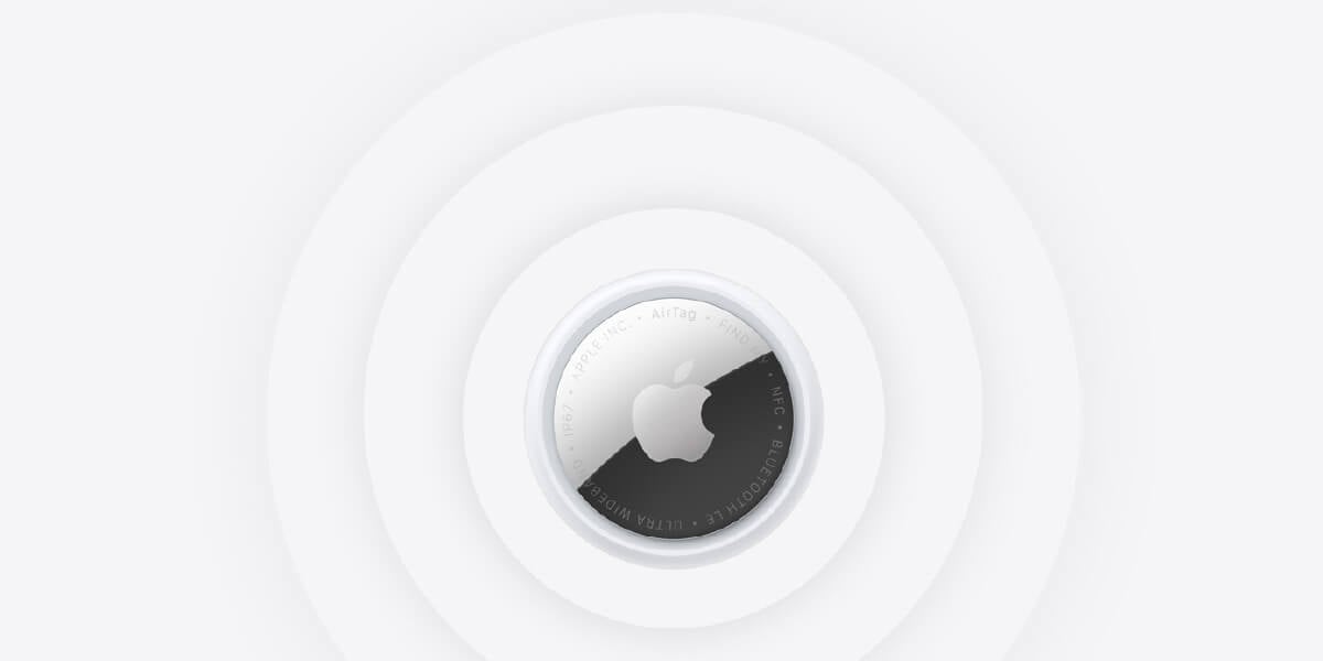 Apple AirTag 2代 (四件組) 形象圖展示
