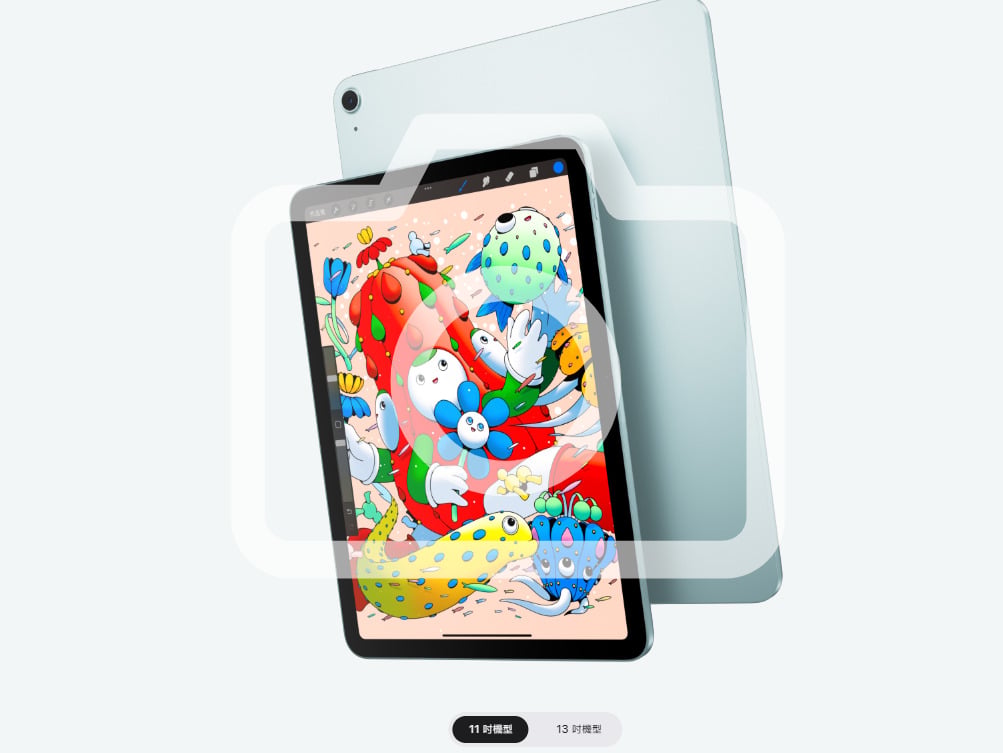 ipad air m3 design