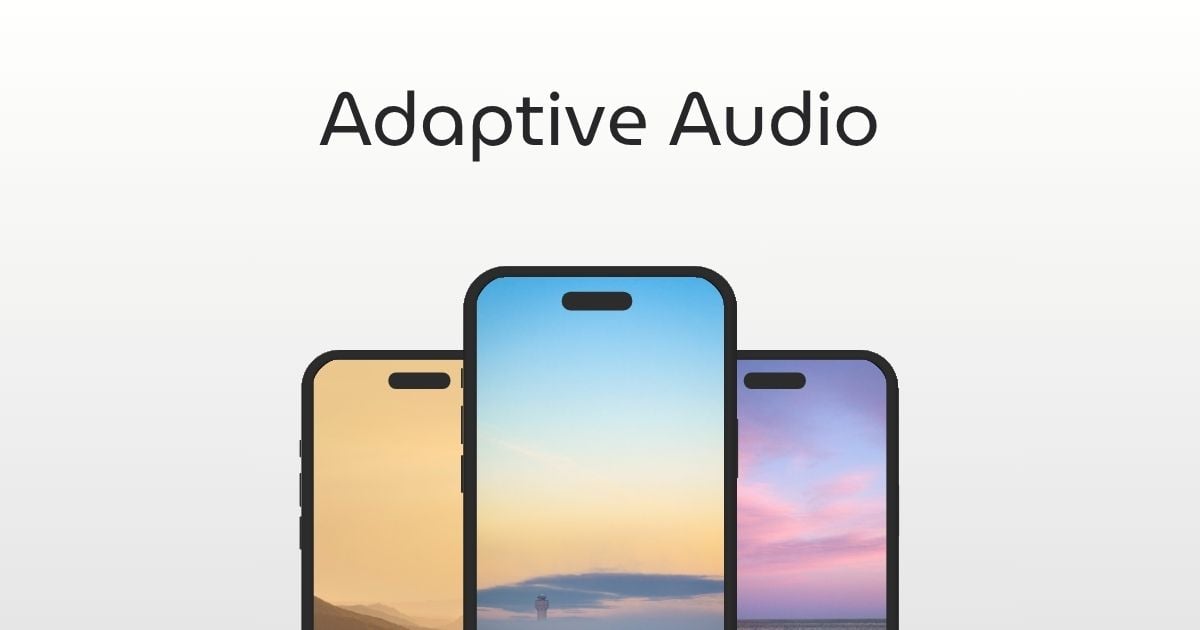 apple Adaptive Audio (適應性音訊)