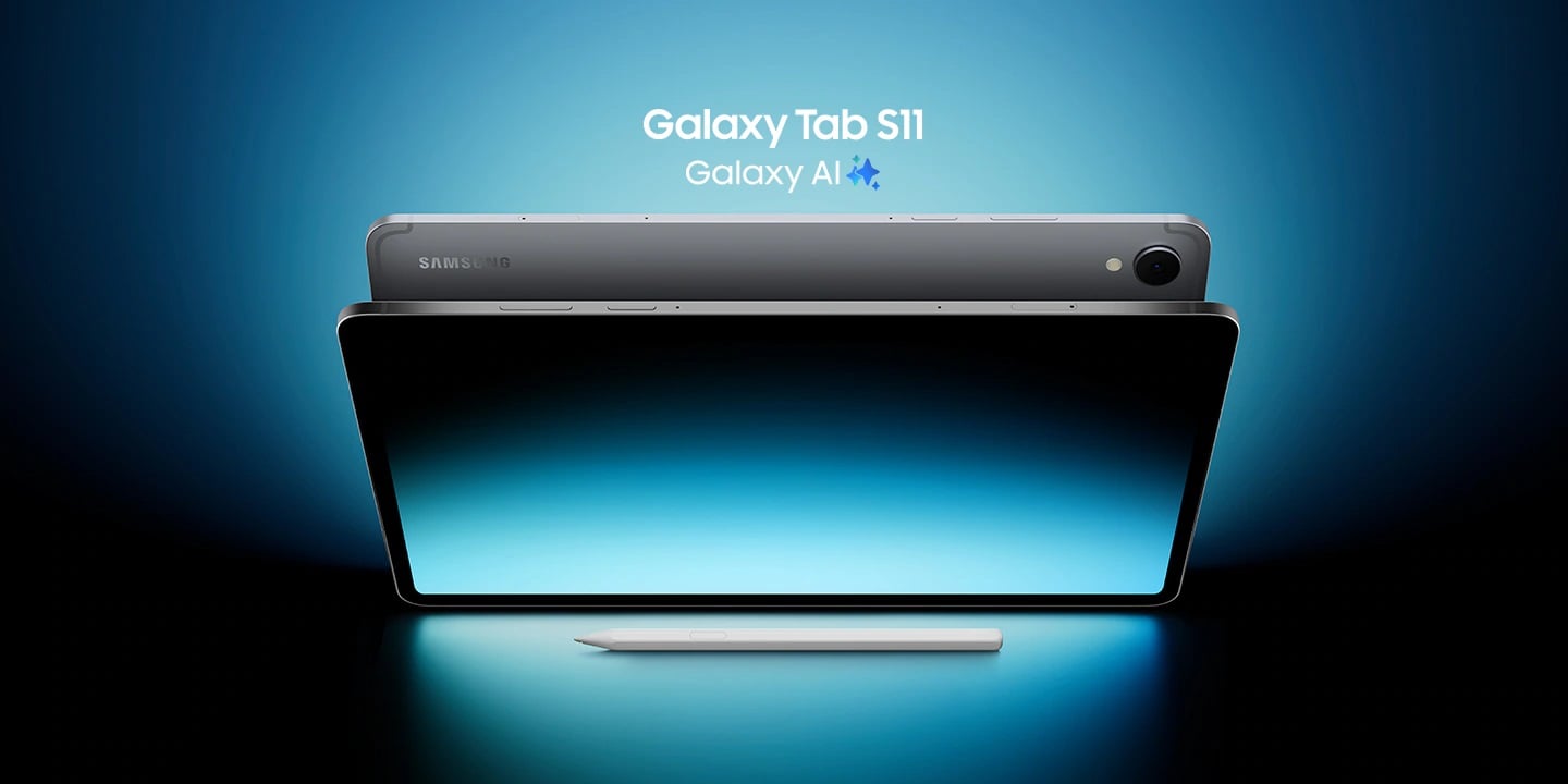 三星 Galaxy Tab S11系列平板主打輕薄外型、強大效能與全面 AI 功能