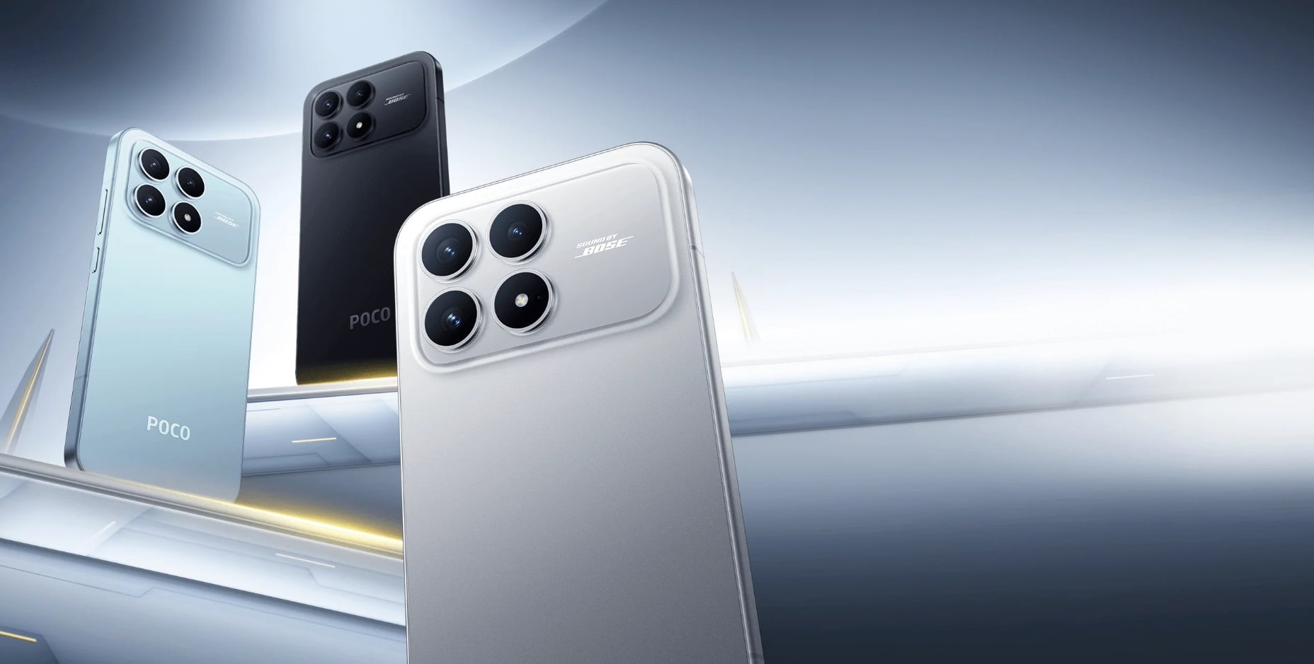 【快訊】POCO F8 系列雙旗艦登場！驍龍旗艦處理器、Bose聲學調校