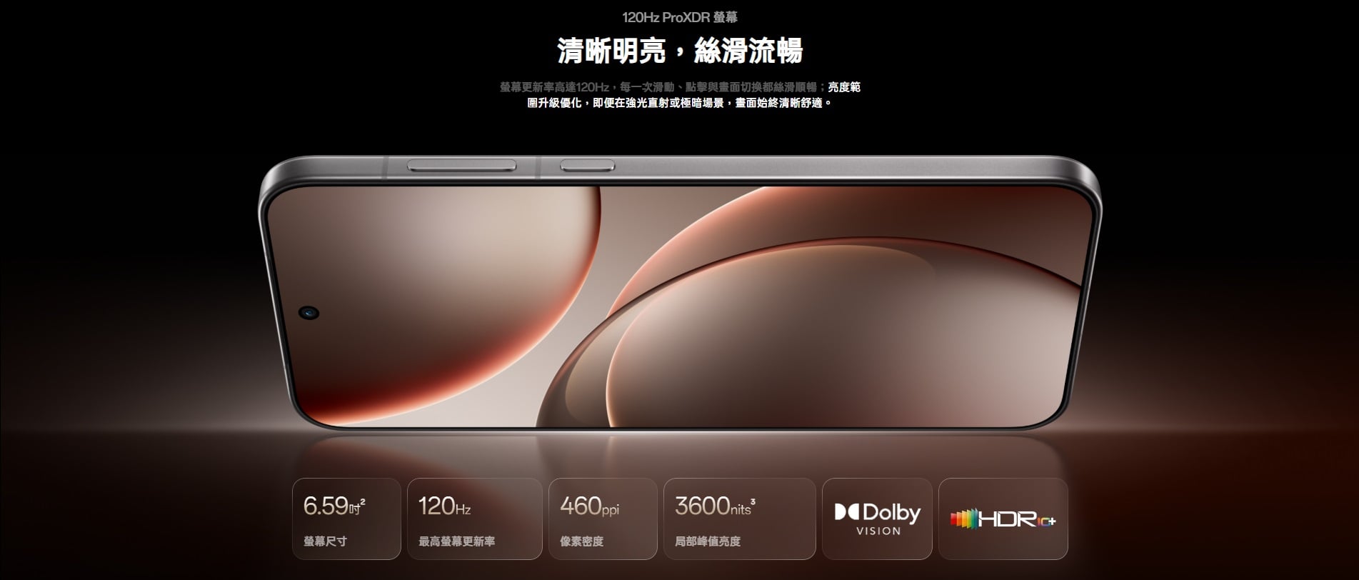 OPPO Find X9 螢幕