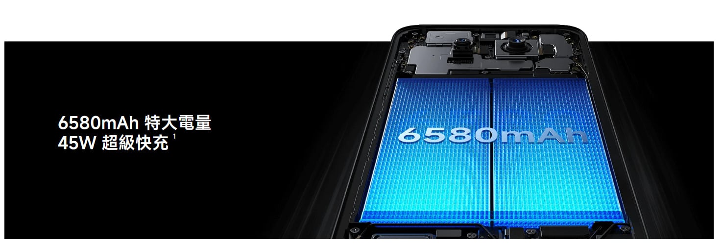 紅米 Note 15 Pro 6580mAh電池
