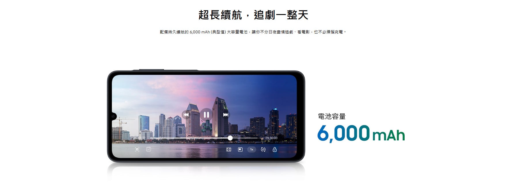 三星 A07 6000mAh 電池