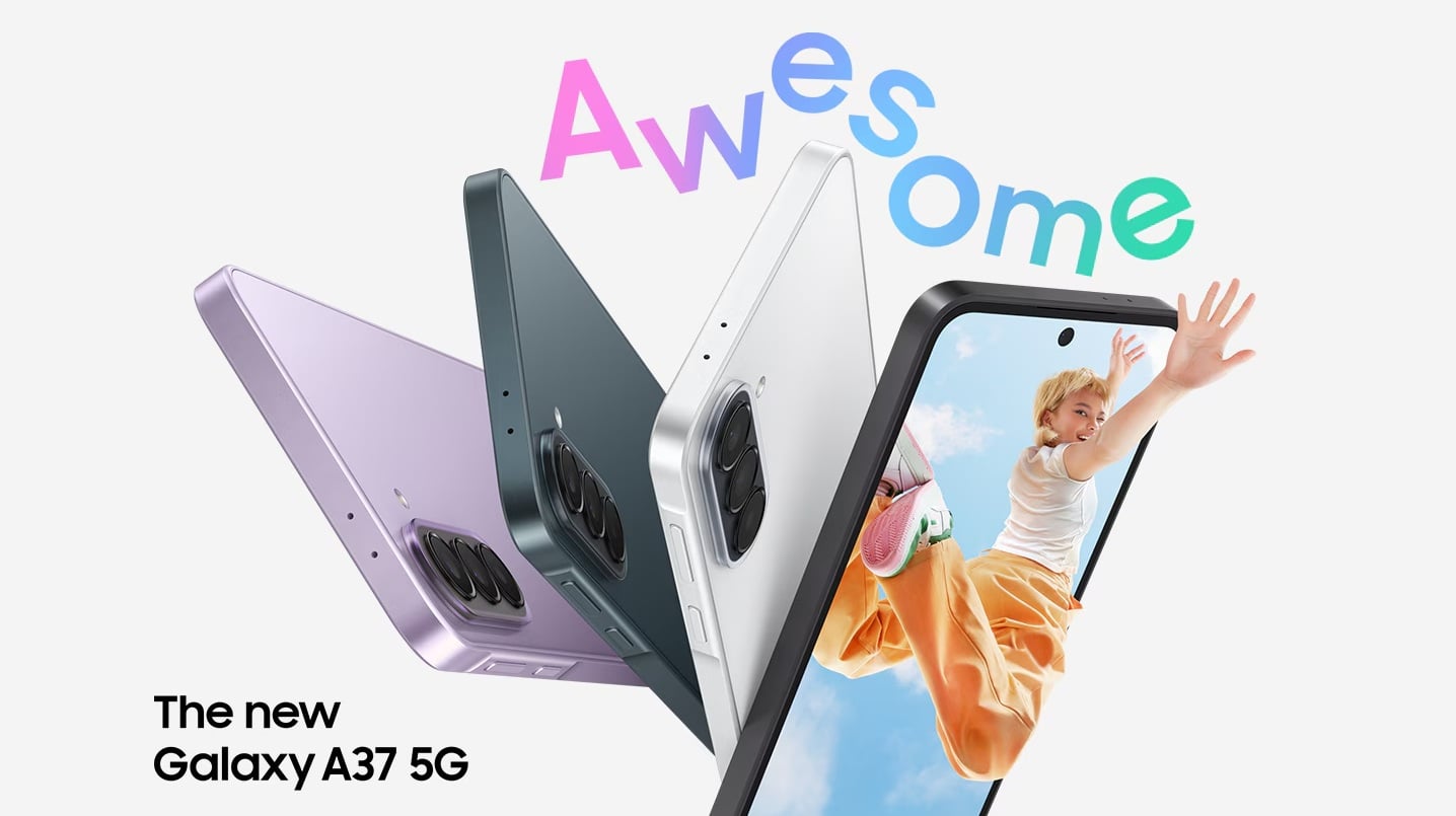 SAMSUNG Galaxy A37 5G 手機外觀顏色