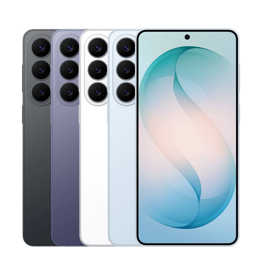 三星 Galaxy S26+ 全系列機身顏色外觀一覽。