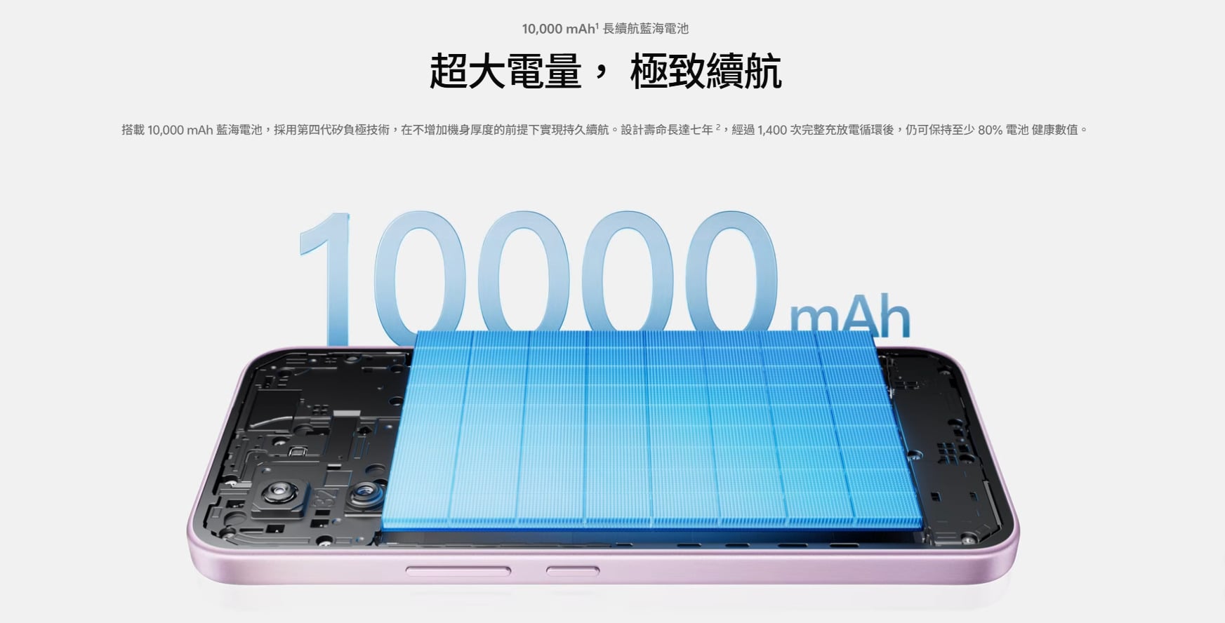 vivo V80 Lite 電池