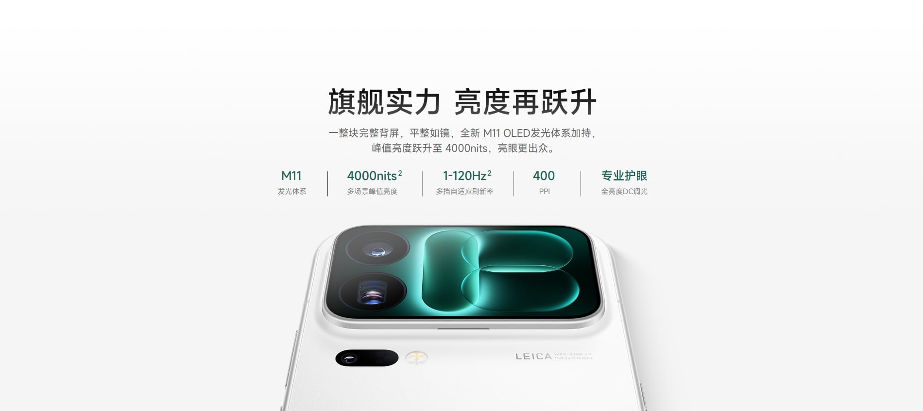 小米 18 Pro 系列背後副螢幕