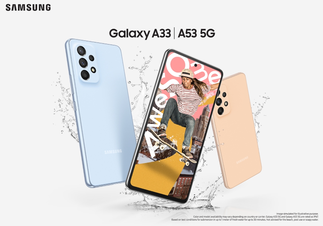 【快訊】對決 iPhone SE！三星中階手機 Galaxy A53、A33 亮相
