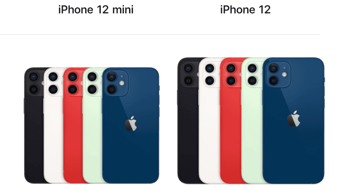 機型比較 Iphone 12 Mini跟iphone 12的不同差異為何 該怎麼選擇 哪裡買最便宜 傑昇通信 挑戰手機市場最低價