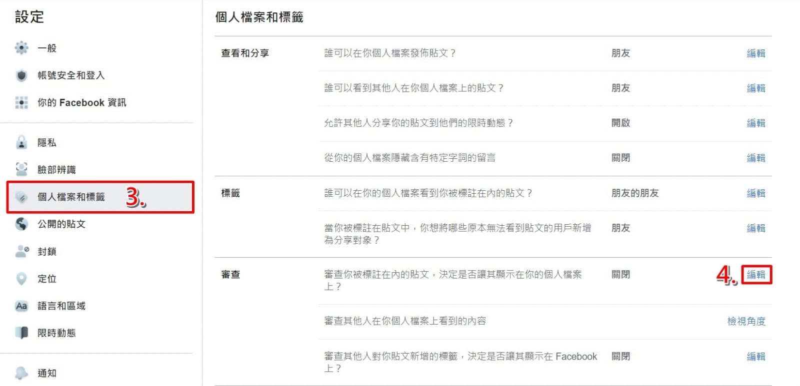 科技新知 Fb臉書如何開啟 貼文標籤審查 功能 防止被別人標註在照片中 傑昇通信 挑戰手機市場最低價