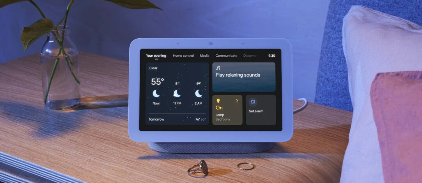 Google Nest Hub (第二代) 智慧音箱 形象圖展示