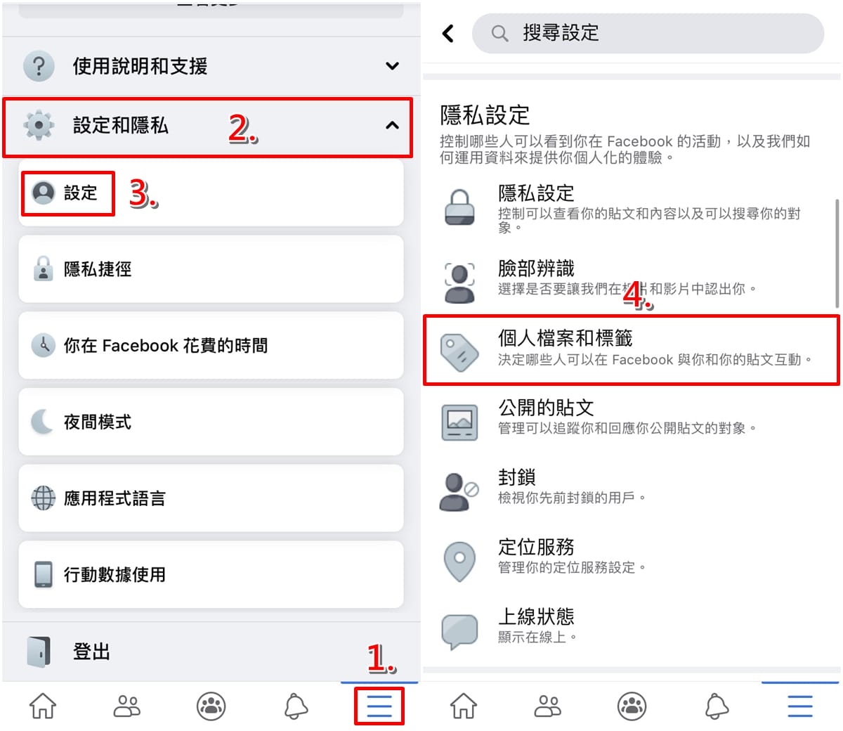 科技新知 Fb臉書如何開啟 貼文標籤審查 功能 防止被別人標註在照片中 傑昇通信 挑戰手機市場最低價