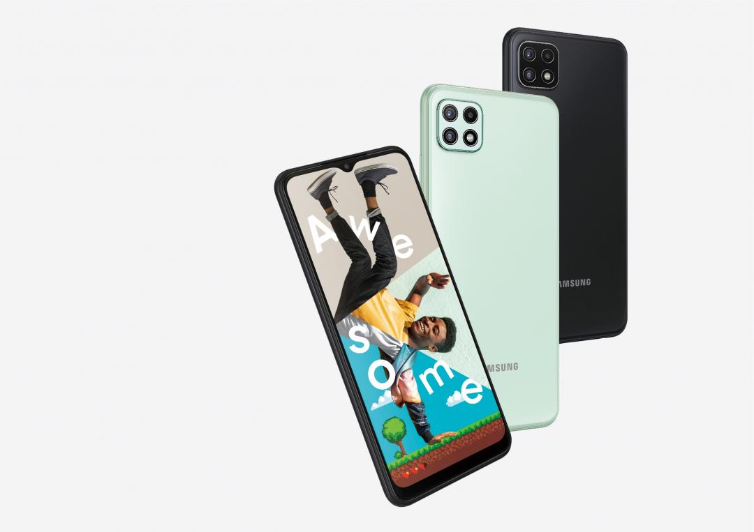 【快訊】三星入門5G手機 Galaxy A22 來了!大螢幕、大容量 7000 有找