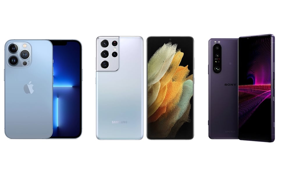 【機型比較】iPhone 13 Pro/S21 Ultra/Xperia 1 iii該怎麼選擇？不同差異為何？哪裡買最便宜？
