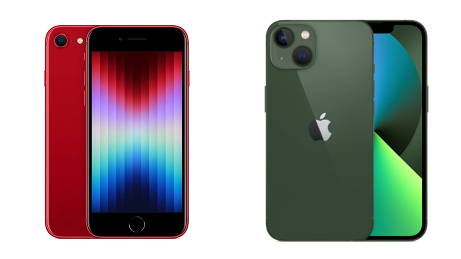 機型比較 Iphone Se3和iphone 13 Mini大比拚 螢幕外觀 續航 售價差多少 哪裡買最便宜 傑昇通信 挑戰手機市場最低價