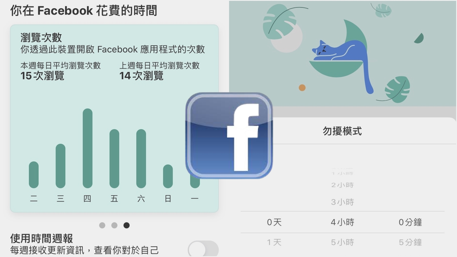 【科技新知】如何查看自己在「FB臉書花費的時間」？勿擾模式設定教學