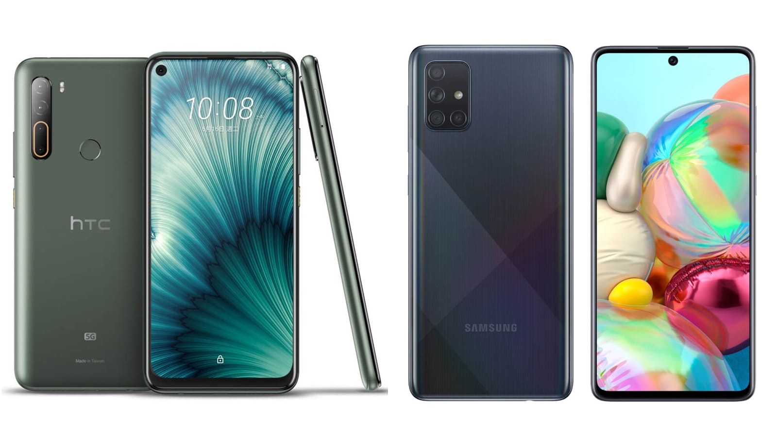 【手機專知】HTC U20跟三星A71的不同差異為何?消費者該怎麼選擇?