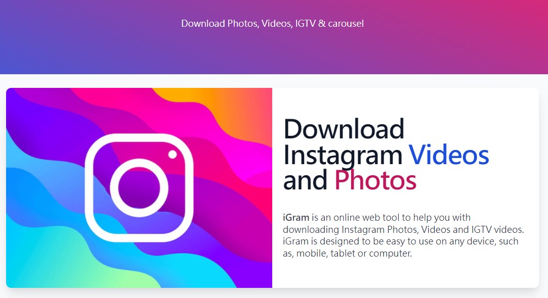 【科技新知】Instagram(IG)3款照片下載工具推薦！一鍵儲存想要的圖片
